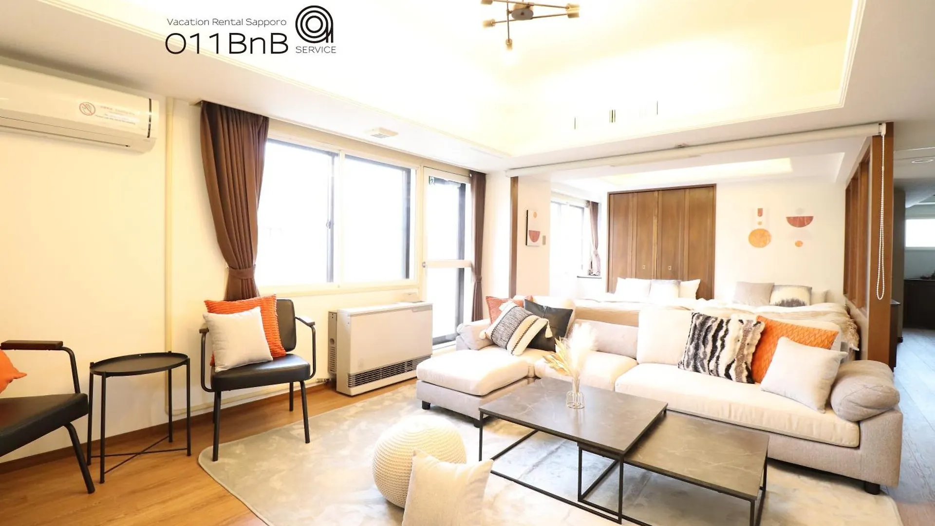 Apartment Nk Bld8F Sapporo 3Ldk 3Br 1 Floor 1 Room