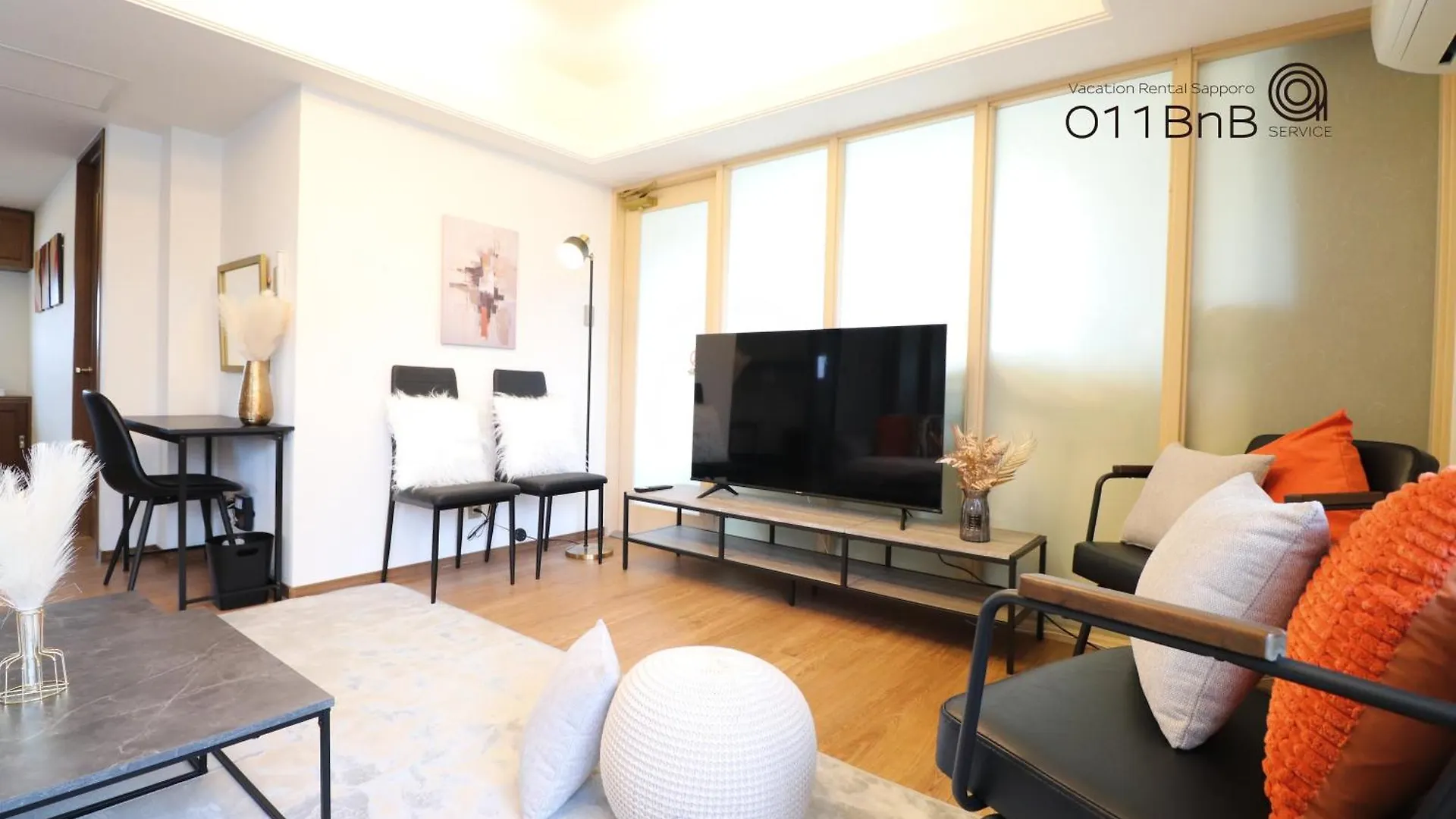 Nk Bld8F Sapporo 3Ldk 3Br 1 Floor 1 Room Apartment
