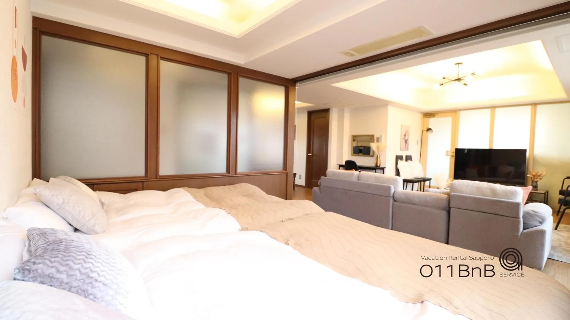 Nk Bld8F Sapporo 3Ldk 3Br 1 Floor 1 Room