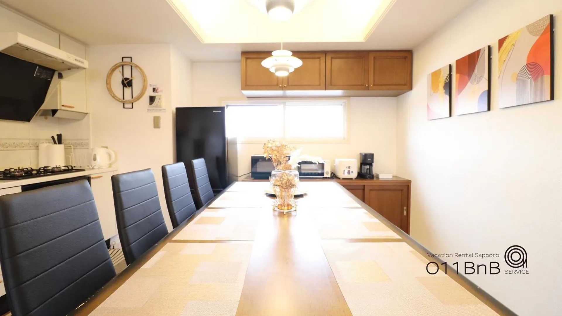 Nk Bld8F Sapporo 3Ldk 3Br 1 Floor 1 Room Apartment